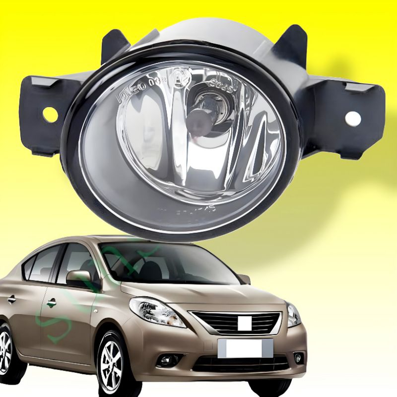 Foglamp nissan Almera fog lamp lampu kabut bemper bumper depan