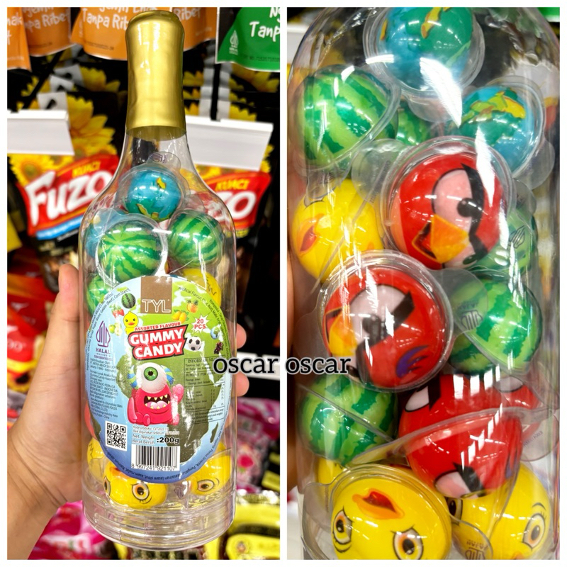 

Tyl Gummy Candy 200g permen karakter