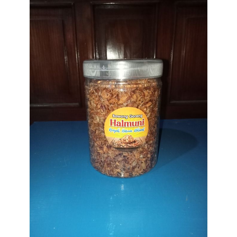 

HALMUNI BAWANG GORENG ORIGINAL TOPLES 220GR
