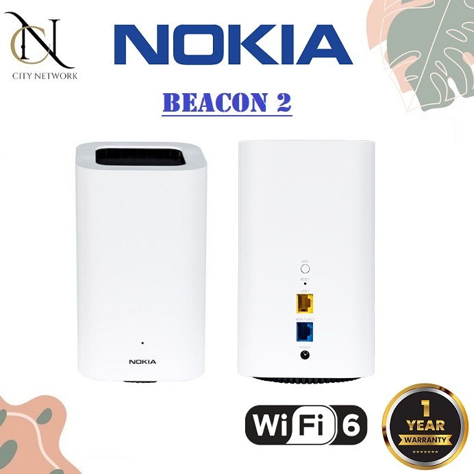 Nokia Wifi Beacon 2 Home Wifi Gateway - Mesh Router Extender Repeater