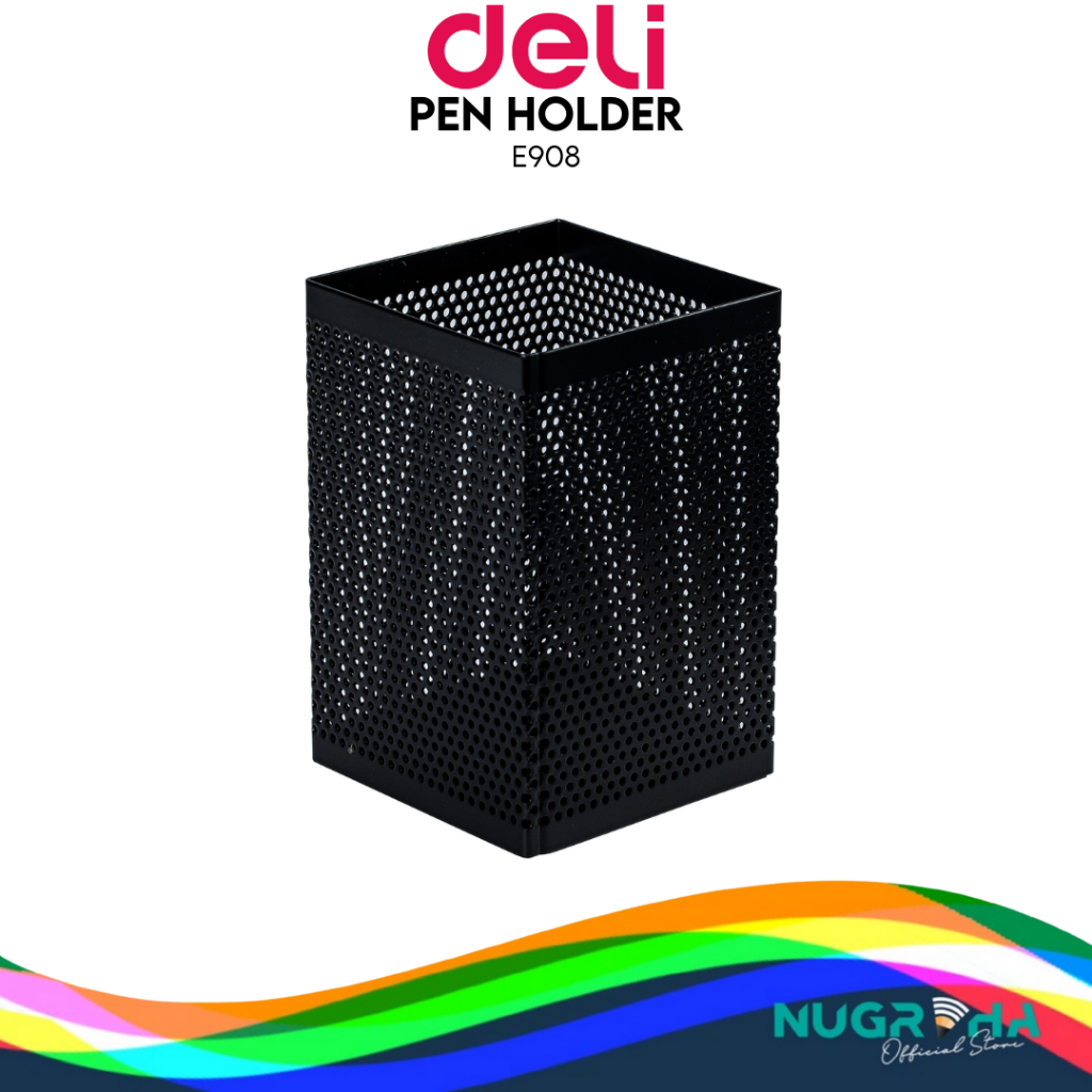 

Pen Holder Deli quali 908 bahan kuat dan tebal