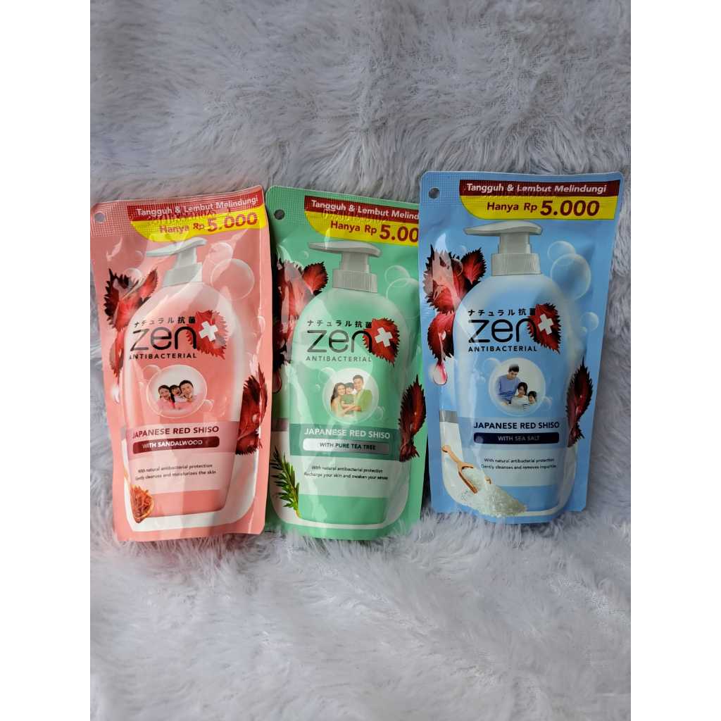 REFILL ZEN Sabun Mandi Cair 85ml | Sabun Cair Zen Refill