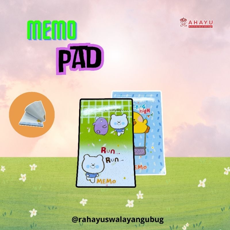 

KIKY MEMO PAD 100 TINY BITY