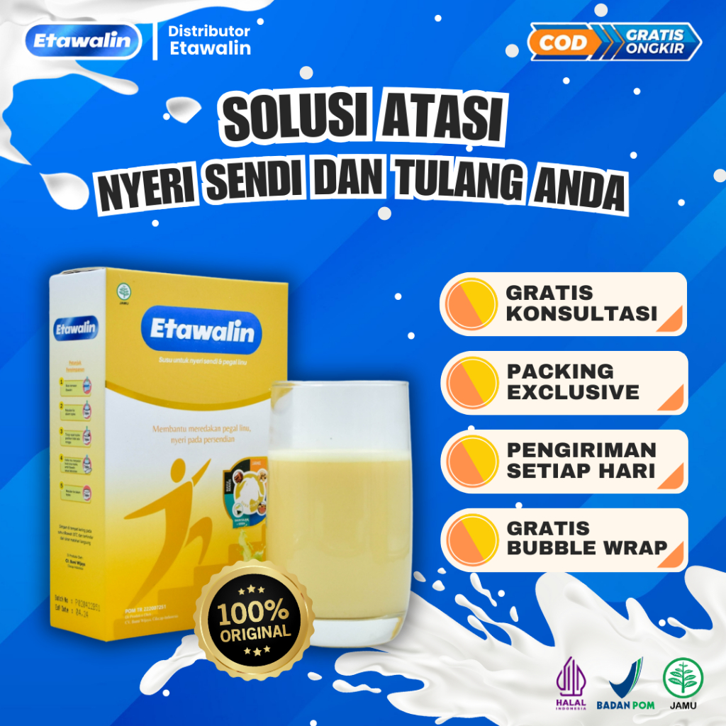 

ETAWALIN - Susu Kambing Untuk Kesehatan Tulang Atasi Nyeri Sendi, Rematik Dan Asam Urat