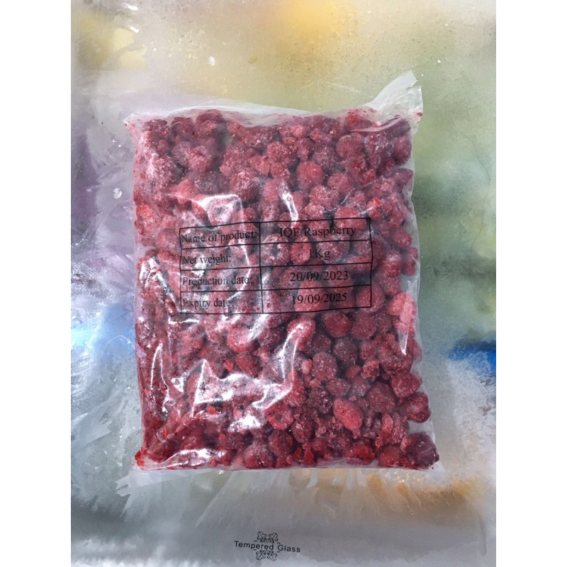 

buah beku raspberry frozen fruit 1kg