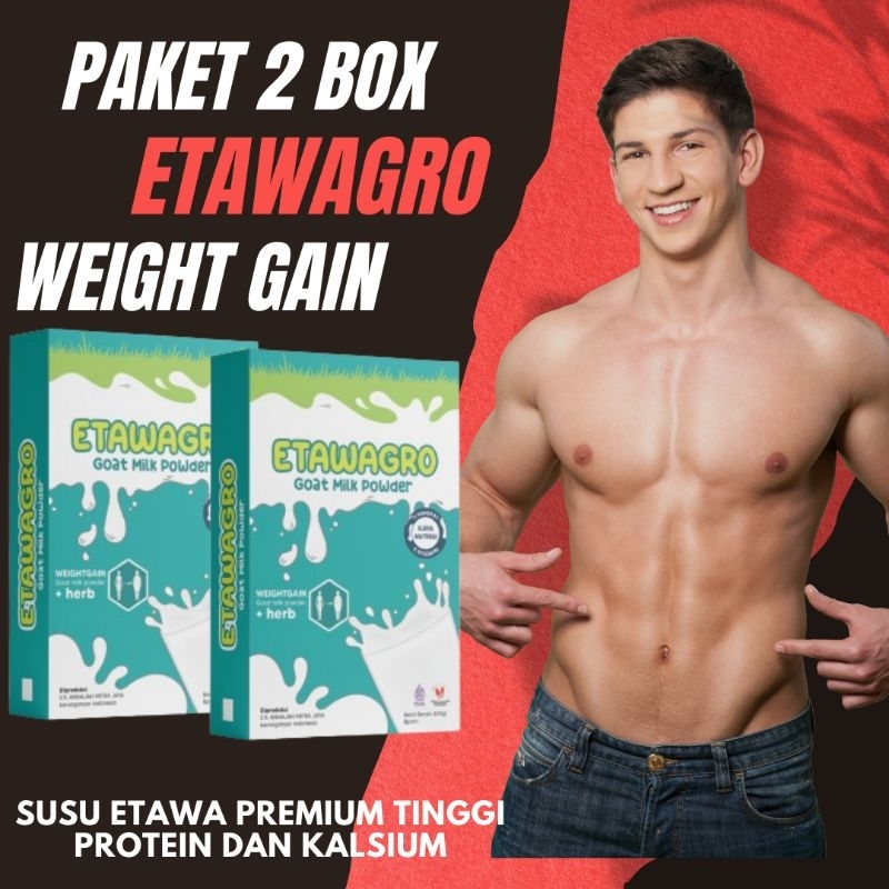 

PAKET 2BOX ETAWAGRO SUSU ETAWA GEMUK DAN TINGGI BADAN PENGGEMUK BADAN DAN PENAMBAH TINGGI BADAN