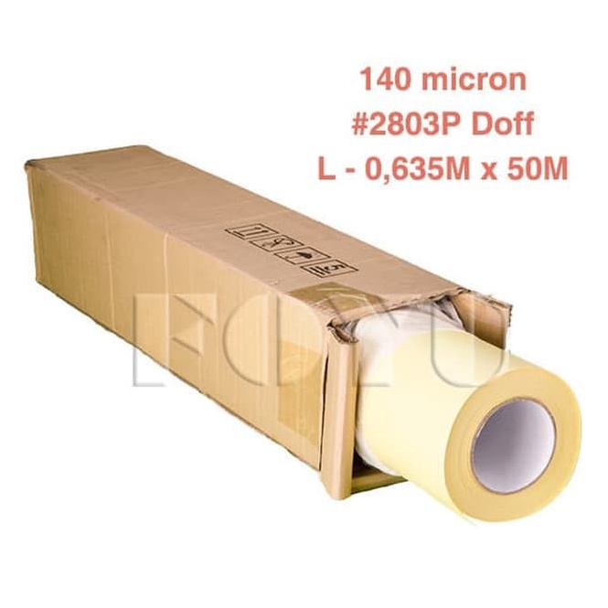 

KODE D8Z7 Laminasi Laminating Dingin Cold Roll Gulungan Plastik Lem Stiker Album Kertas Foto Photo Paper 14 mic 635CM x 5M Doff 283P