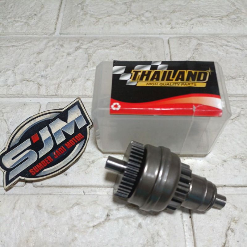 granat gigi pinion stater vario karbu beat karbu assy merk THAILAND TOP QUALITY