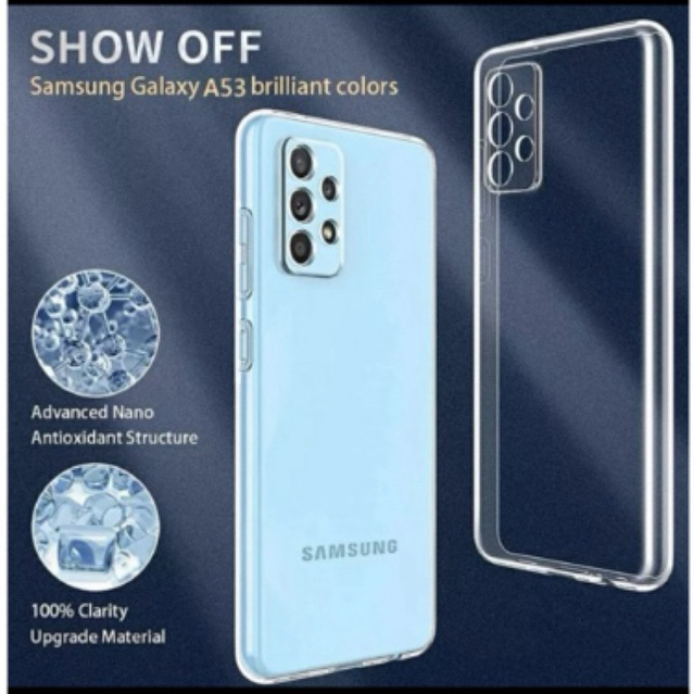 CASE CASING SOFTCASE TRANSPARAN TPU SAMSUNG GALAXY A53 5G