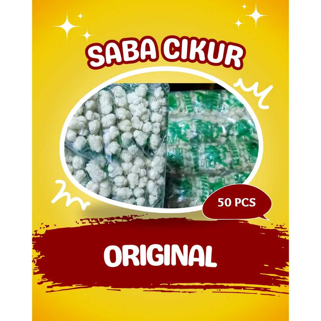 

Cikur Topping Baso Aci 50 pcs / pilus renyah