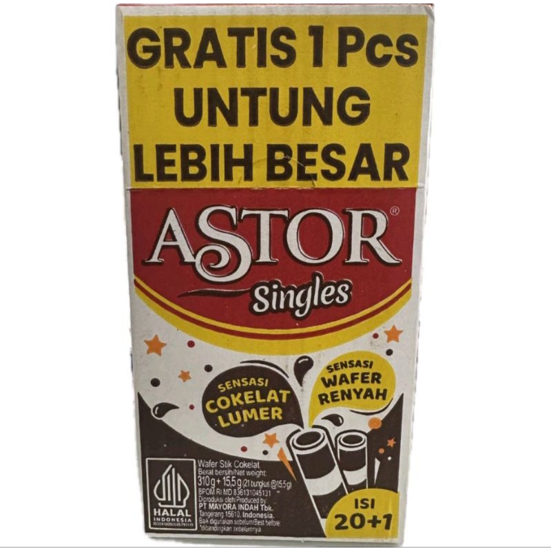

Astor singel 1box isi 20pcs