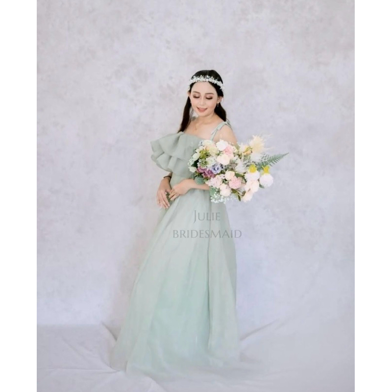 (FOR REN/DISEWAKAN) JULIE BRIDESMAID MATERNITY DAN PREWEDDING DRESS