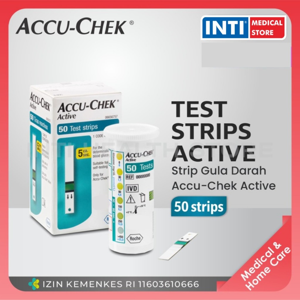 ACCU CHEK Accu Chek Active Strip / Strip Accu Chek isi 50