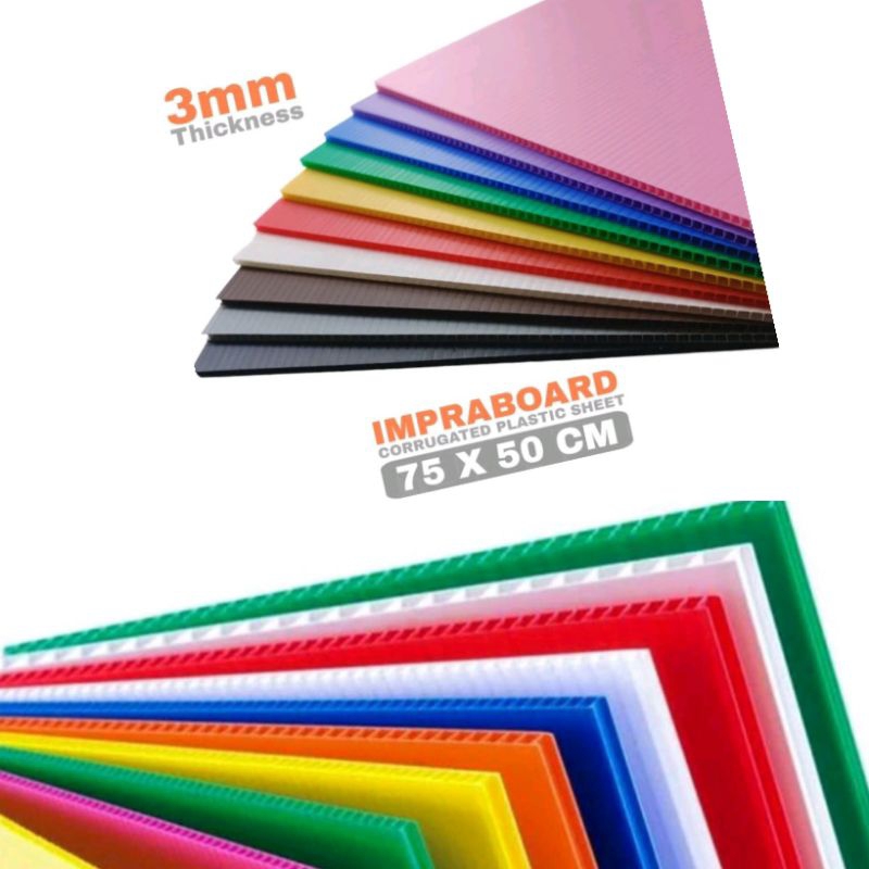 

INFRABOARD / IMPRABOARD 50 x 70 cm tebal 3 mm , harga per lembar