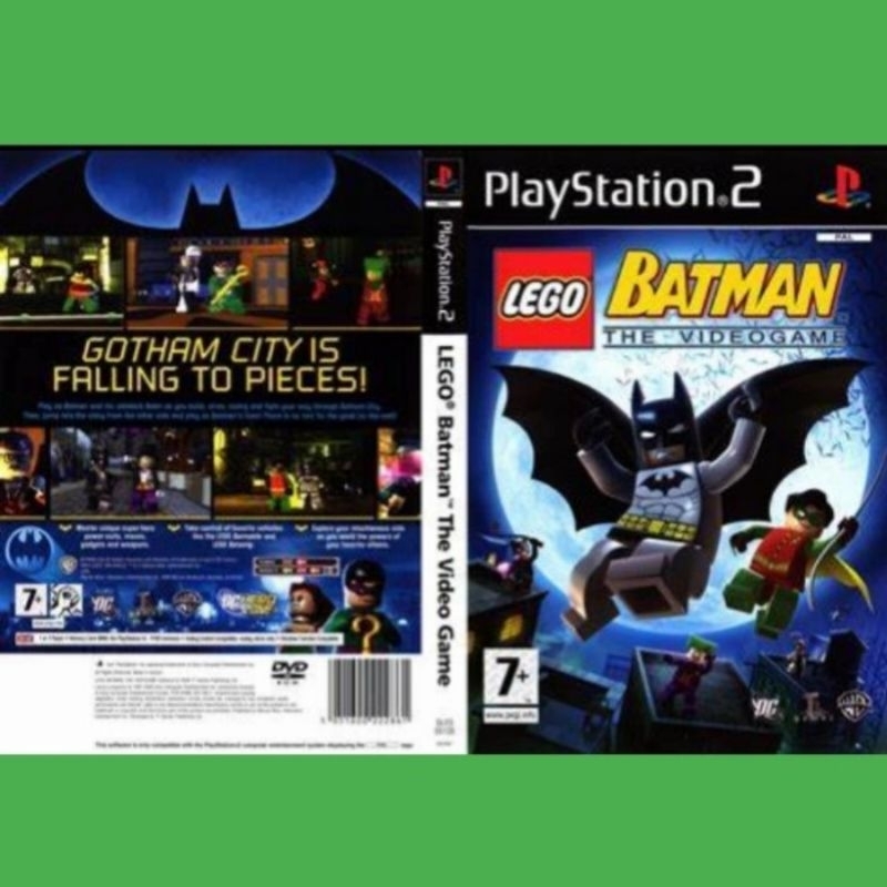 KASET PLAYSTATION 2 ORIGINAL VIDEO GAME PS2 LEGO BATMAN THE VIDEO GAME - KASET GAME PLAYSTATION 2 TE