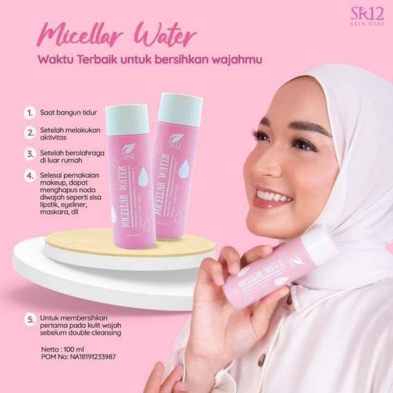 Micellar Water/Pembersih Wajah/make up