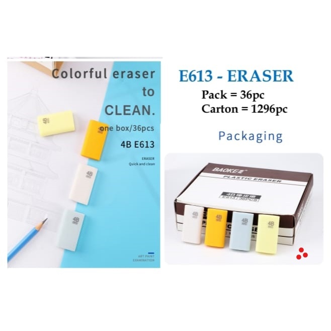 

Penghapus E613 Eraser 2B