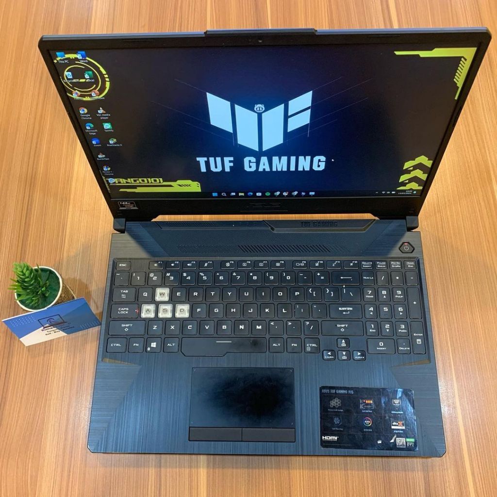 ASUS TUFF GAMING AMD RYZEN 7 GEN 4800H + RAM 16GB + SSD 512GB I SECOND/BEKAS