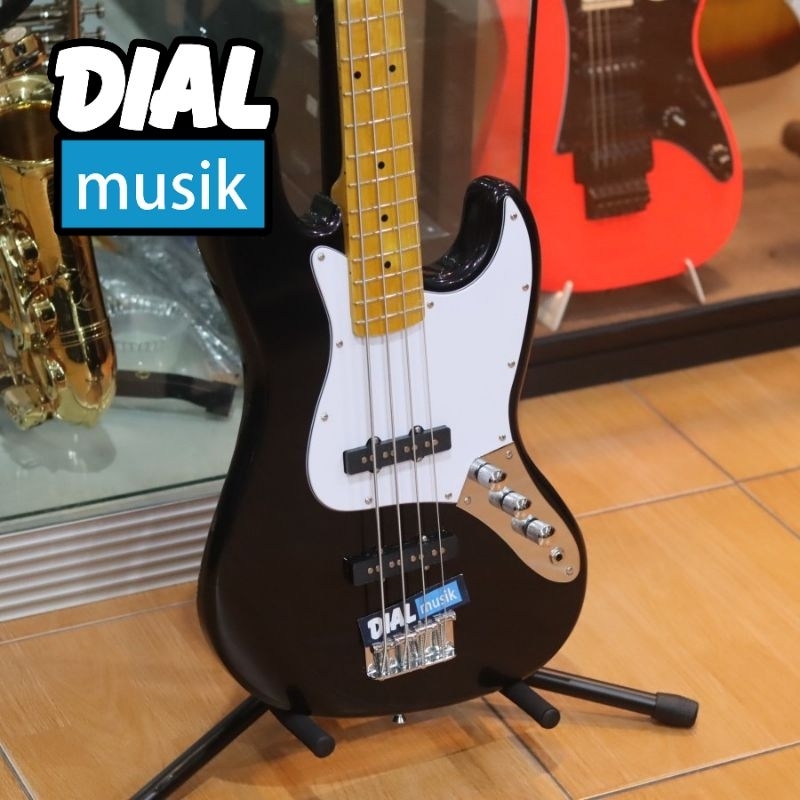 Scorpion SJ200 JazzBass BK Black - Jazz Bass Black SJ-200