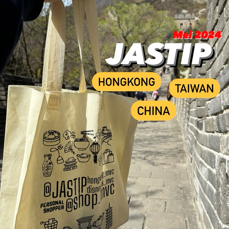 

JASTIP HONGKONG - JASTIP CHINA - JASTIP TAIWAN MEI 2024