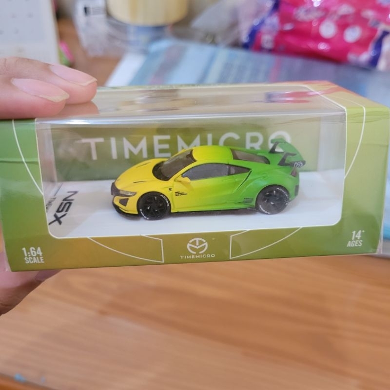 TimeMicro honda NSX green lime gradient