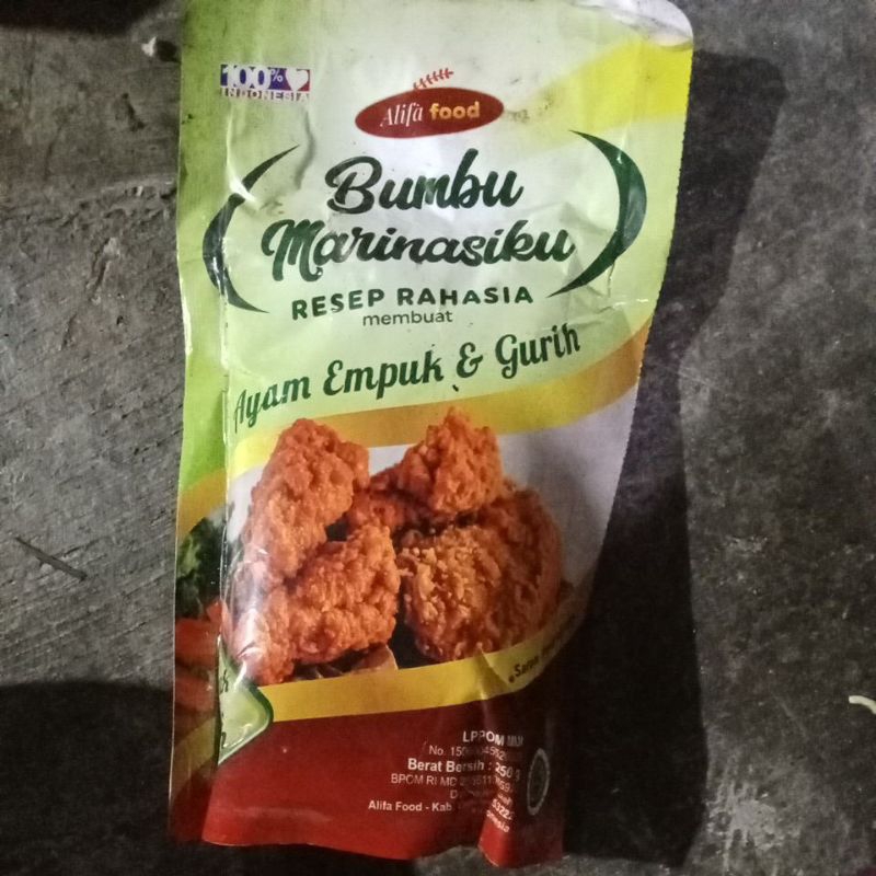 

Bumbu Marinasiku ayam empuk & gurih 250g