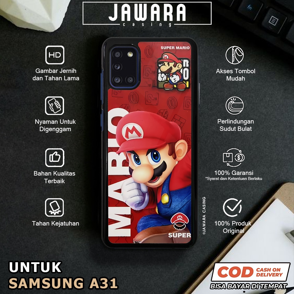 Case Samsung A31 Casing Samsung A31 [MRLG] Premium Glossy Case Hp Samsung Jawara Casing Hp Samsung A
