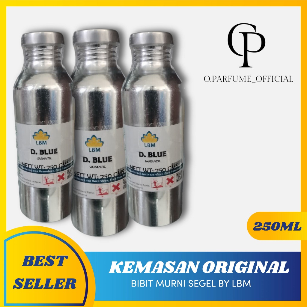 bibit parfum DUNHIL BLUE BIBIT PARFUM MURNI 250 ML SEGEL Alumunium / Bibit Parfum LBM / Bibit Parfum