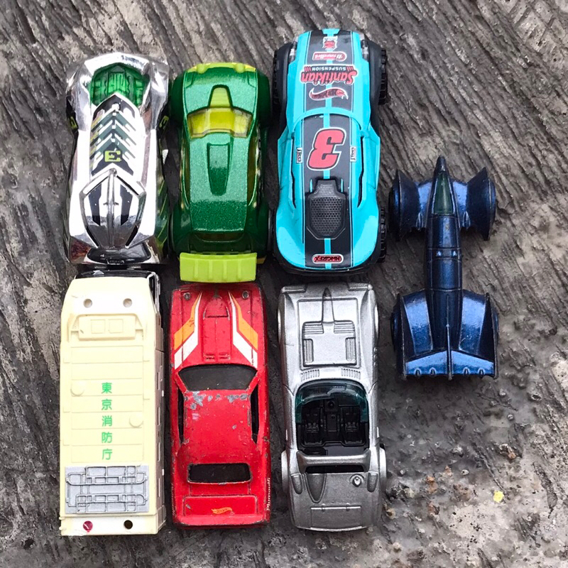 BORONGAN 7 DIECAST TOMICA HotWheels BEKAS MURAH GILA i