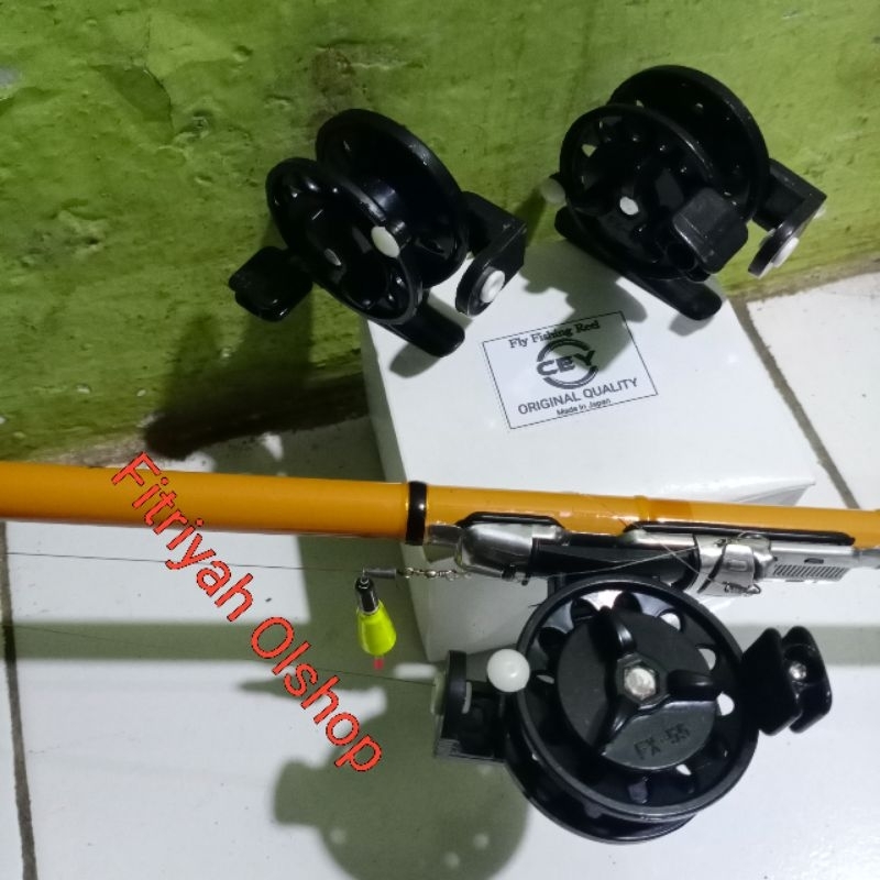 Reel Real Tokos Pancing Rel Pancing FX55 Merek CEY Made In Japan
