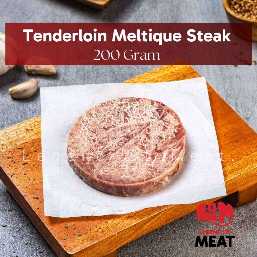 

Aus Beef Steak Tenderloin Meltique 200 Gram Wagyu Meltik