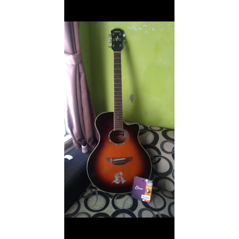 gitar yamaha apx600 original
