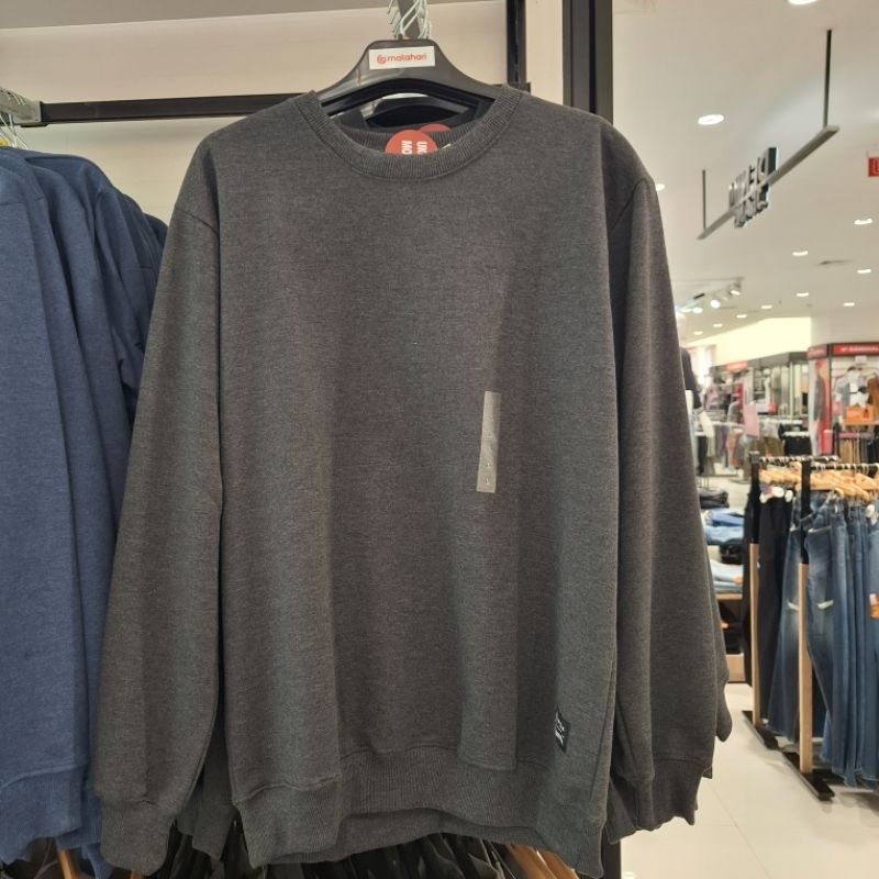 [NE*VADA] Sweater pria bahan katun halus original By.matahari Uk S-XL