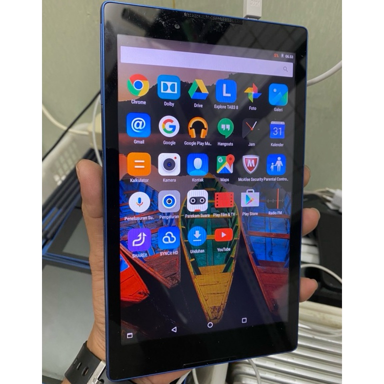 Lariiss Tablet Anak lenovo murah 18Gb Wifi only second Tablet Android seken