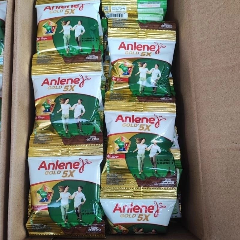 

ANLENE GOLD 5X sachet renceng( untuk umur 50+)