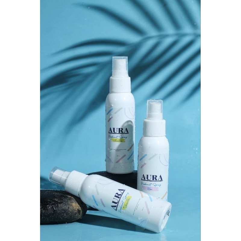 aura deodorant spray