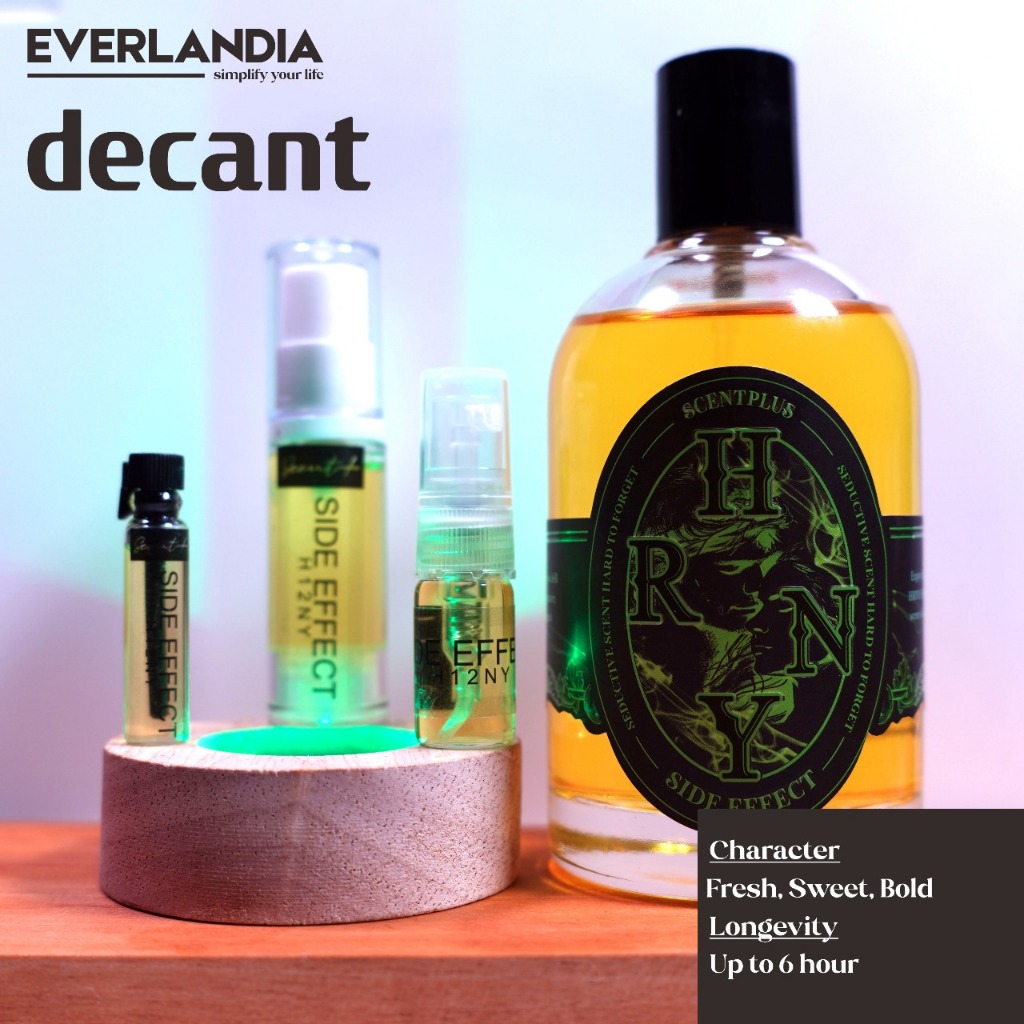 DECANT Parfum Original Scentplus Side Effect H 1 2 R N Y EDP Share in Jar 5ml/2ml/1ml