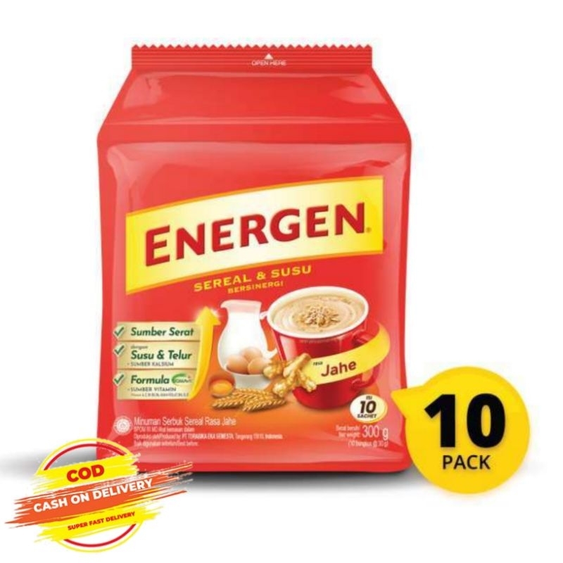 

Energen Jahe ( 32gram / 10pcs )