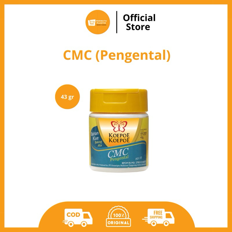 

CMC Pengental Cairan Minuman Kue Krim Kupu Kupu Koepoe Koepoe