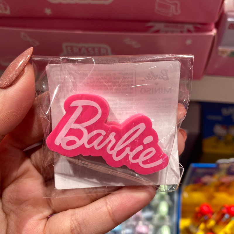 

Penghapus Pensil Barbie | Eraser Miniso x Barbie