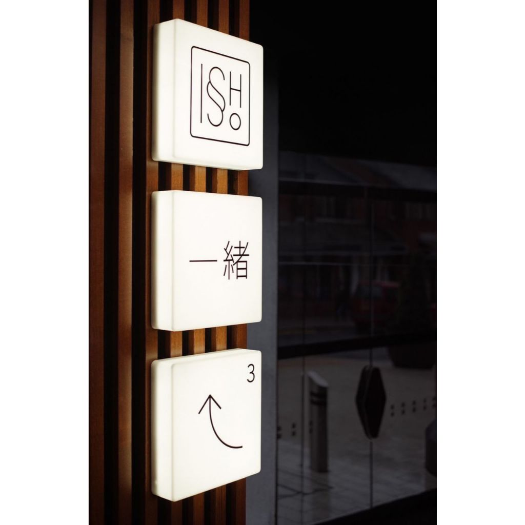 Neon Box  LED Acrylic Kotak 1 Sisi
