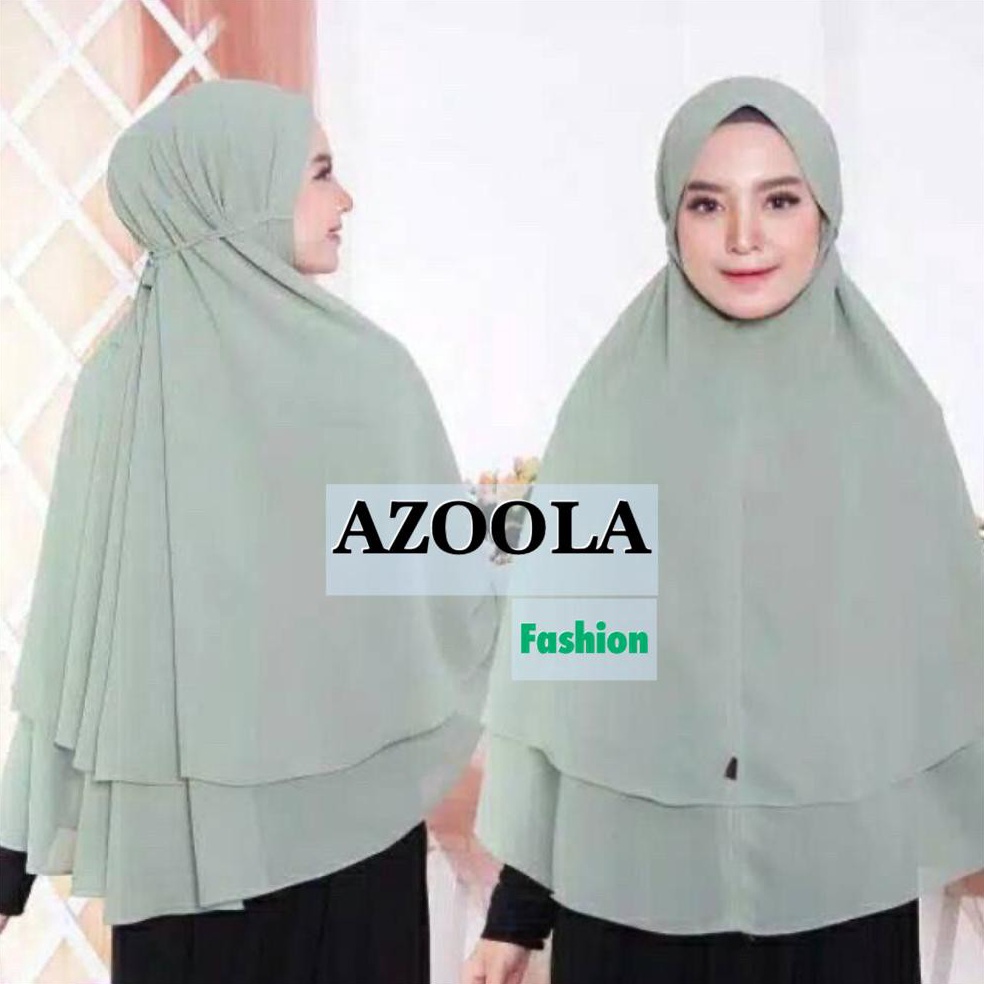 Keluaran Terbaru KERUDUNG TALI 2LAYER CERUTY XLBERGO JUMBO 2LAYERJILBAB INSTANHIJAB TALI