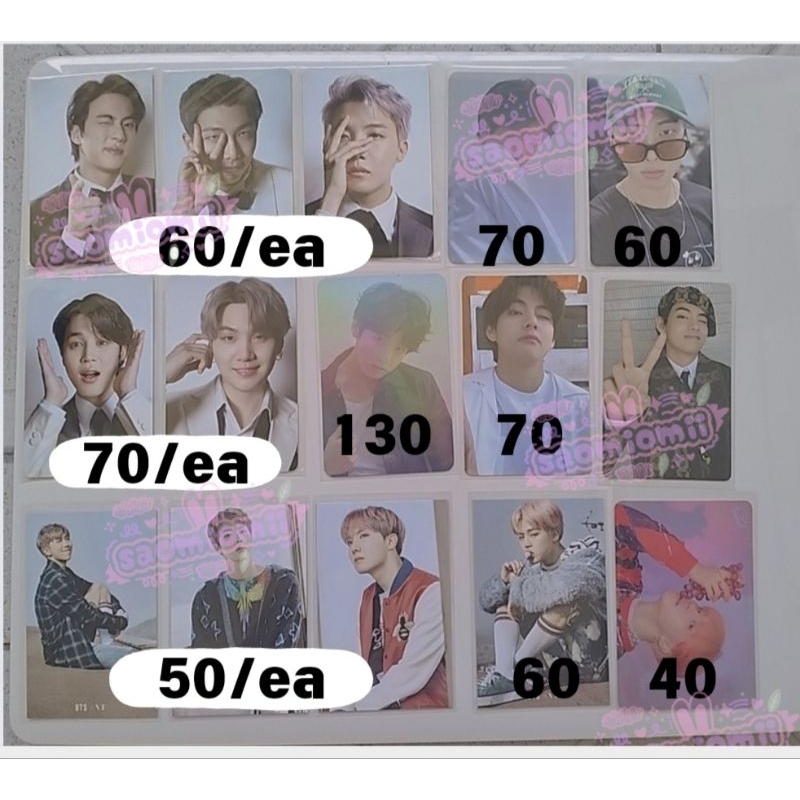 PC Vinyl, VT, The Fact BTS, LYS