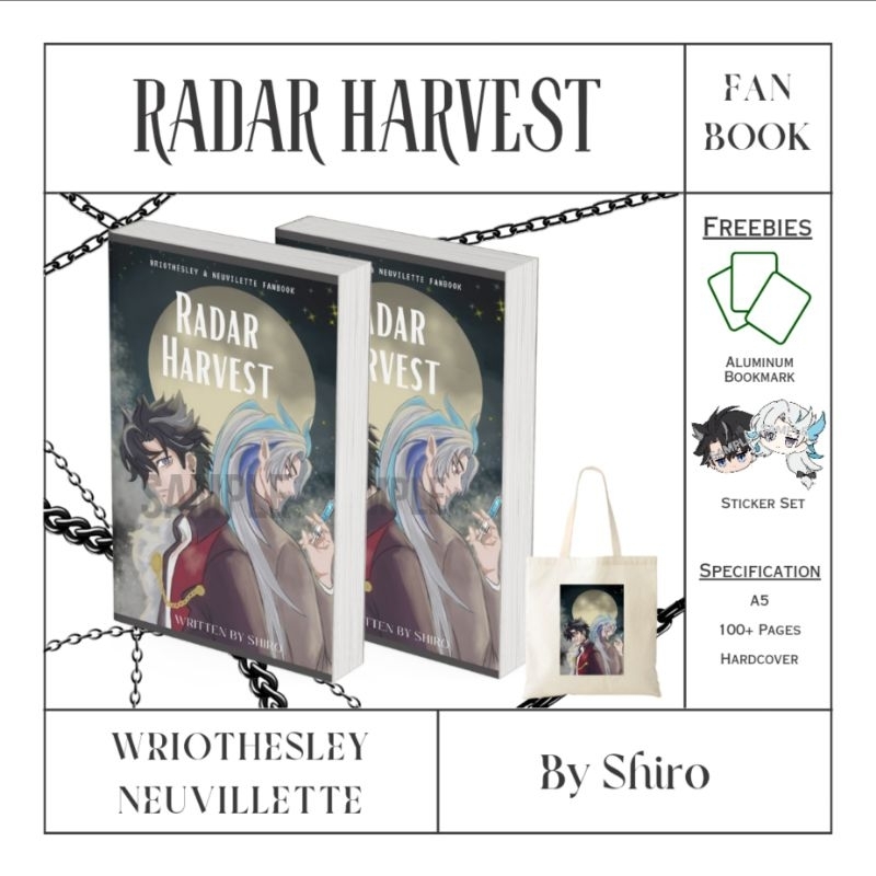Radar Harvest Wriolette [Wriothesley & Neuvillette] Novel Fanbook [CF18 by shiromochito]