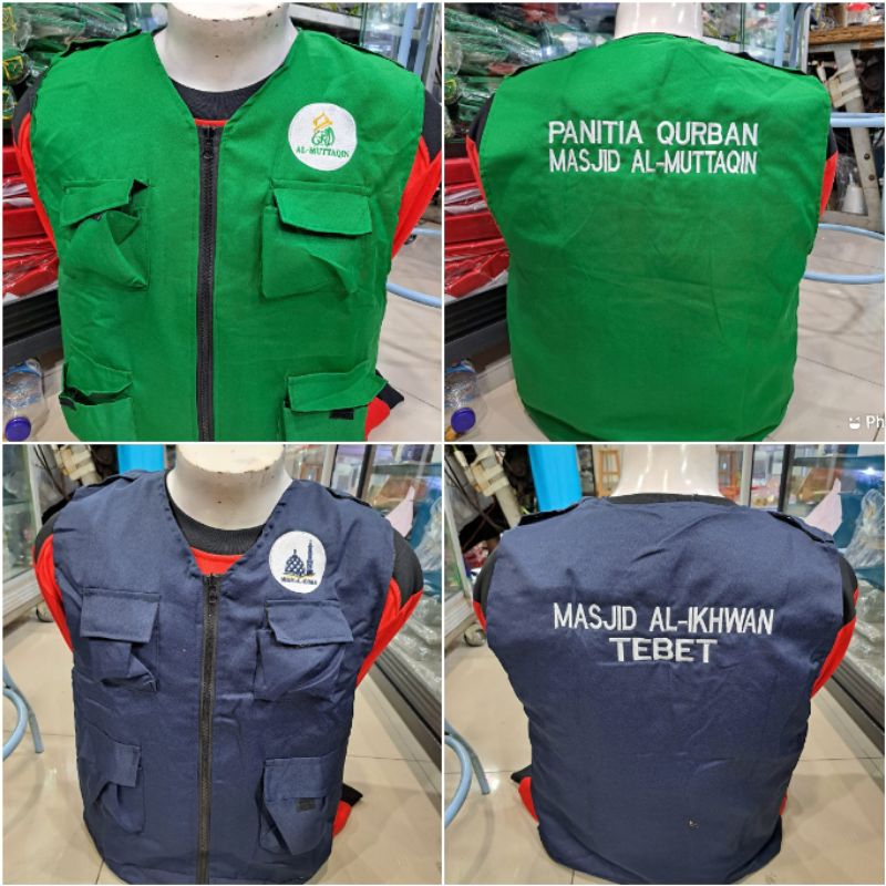 rompi panitia masjid#panitia qurban#dkm