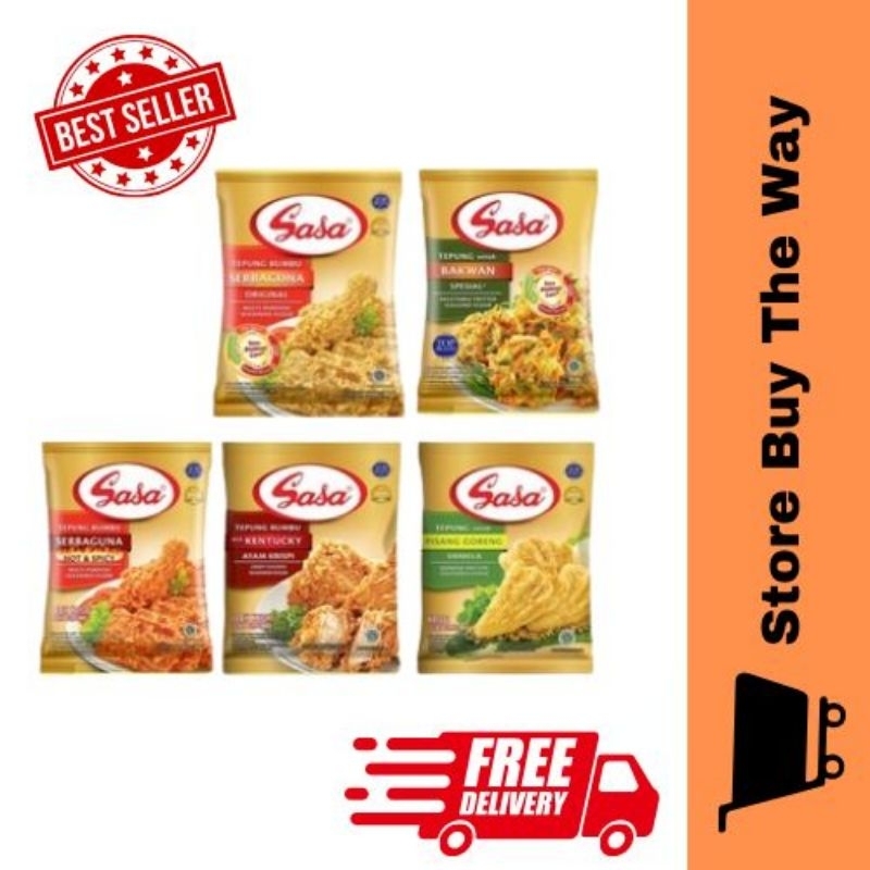 

Sasa Tepung Bumbu Serbaguna 210gr
