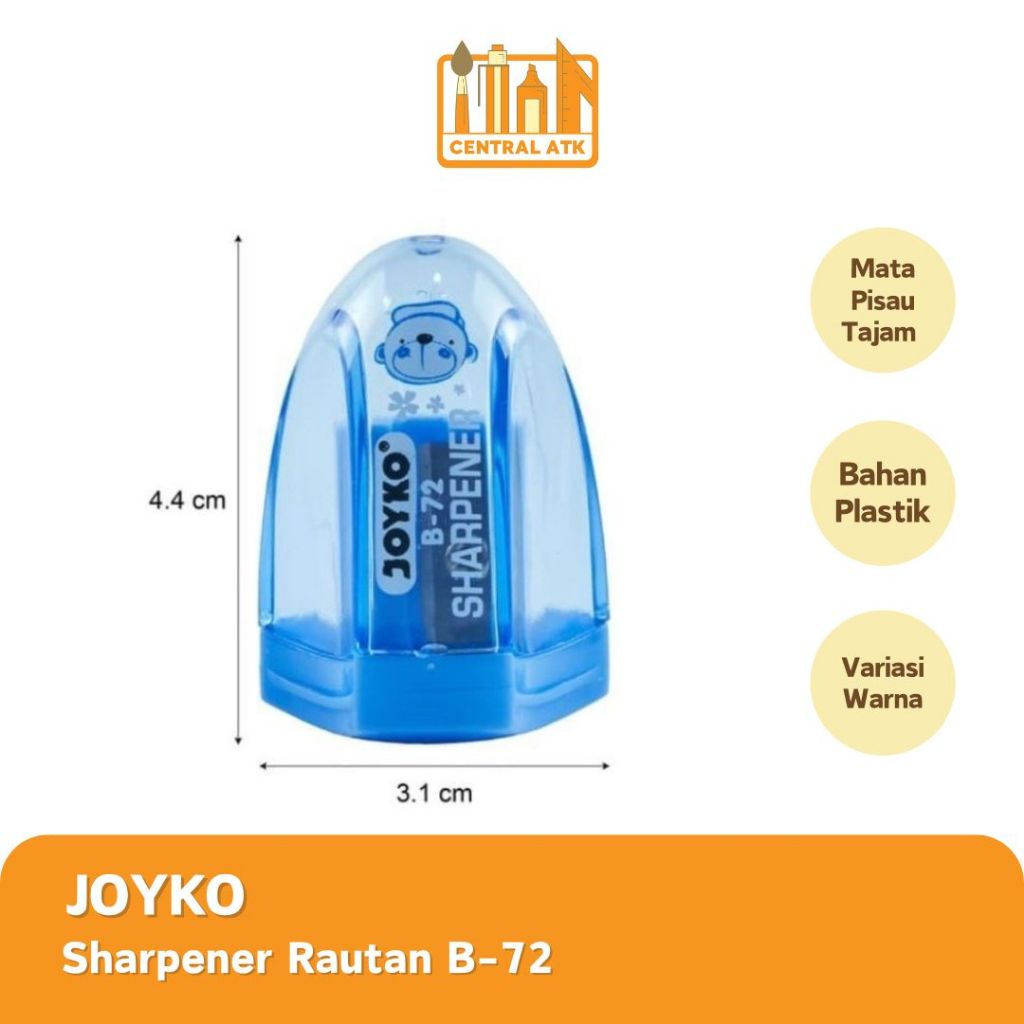 

SHARPENER / RAUTAN / SERUTAN JOYKO B-72 (1 PCS)