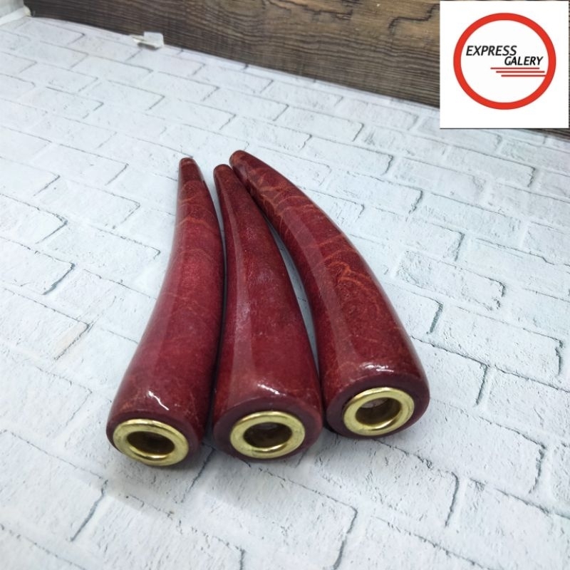 once pipa padutan batu marjan merah asli C31