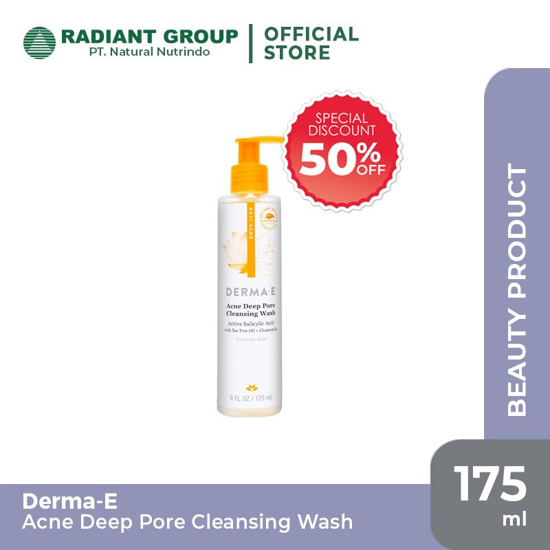 Derma E Acne Deep Pore Cleansing Wash - 175ml