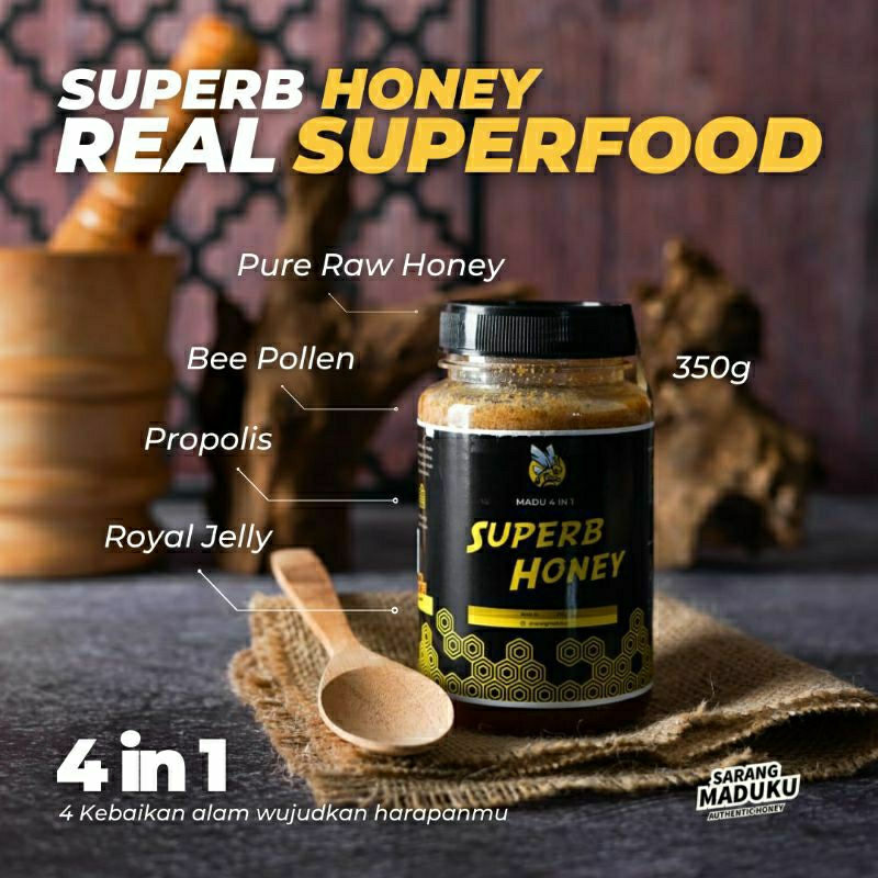 

800 GRAM // 350 GRAM MADU SUPER HONY